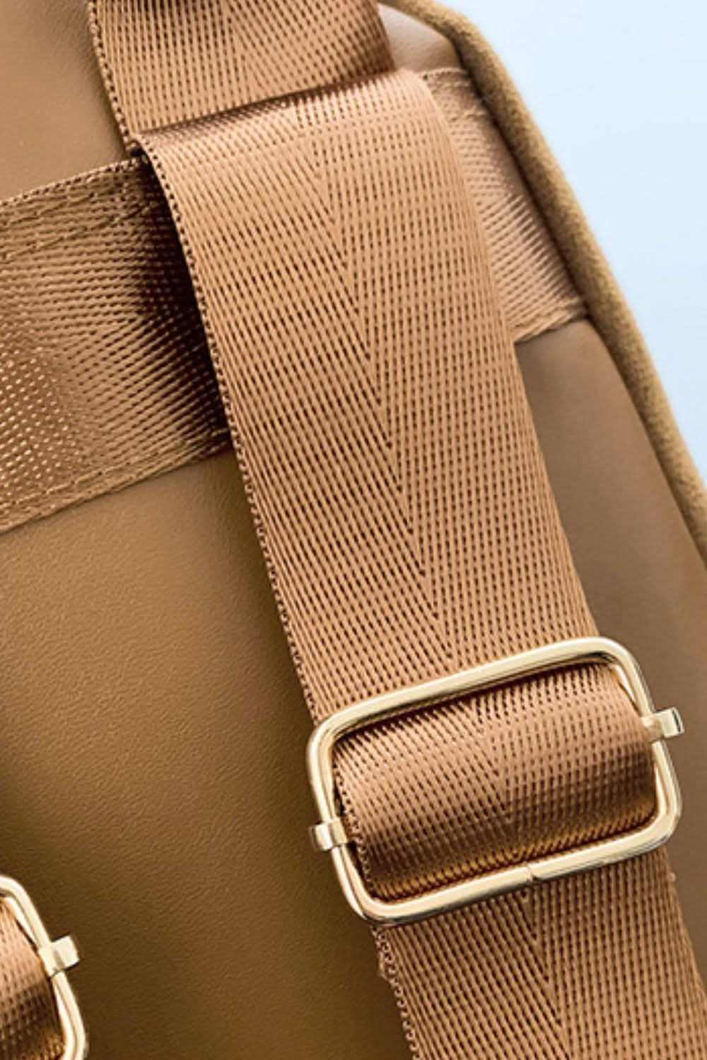 Stylish suede mini backpack - Love Salve