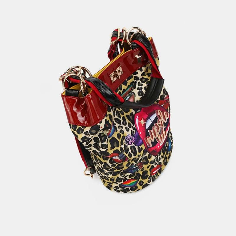 Nylon bucket backpack by Nicole Lee - Love Salve