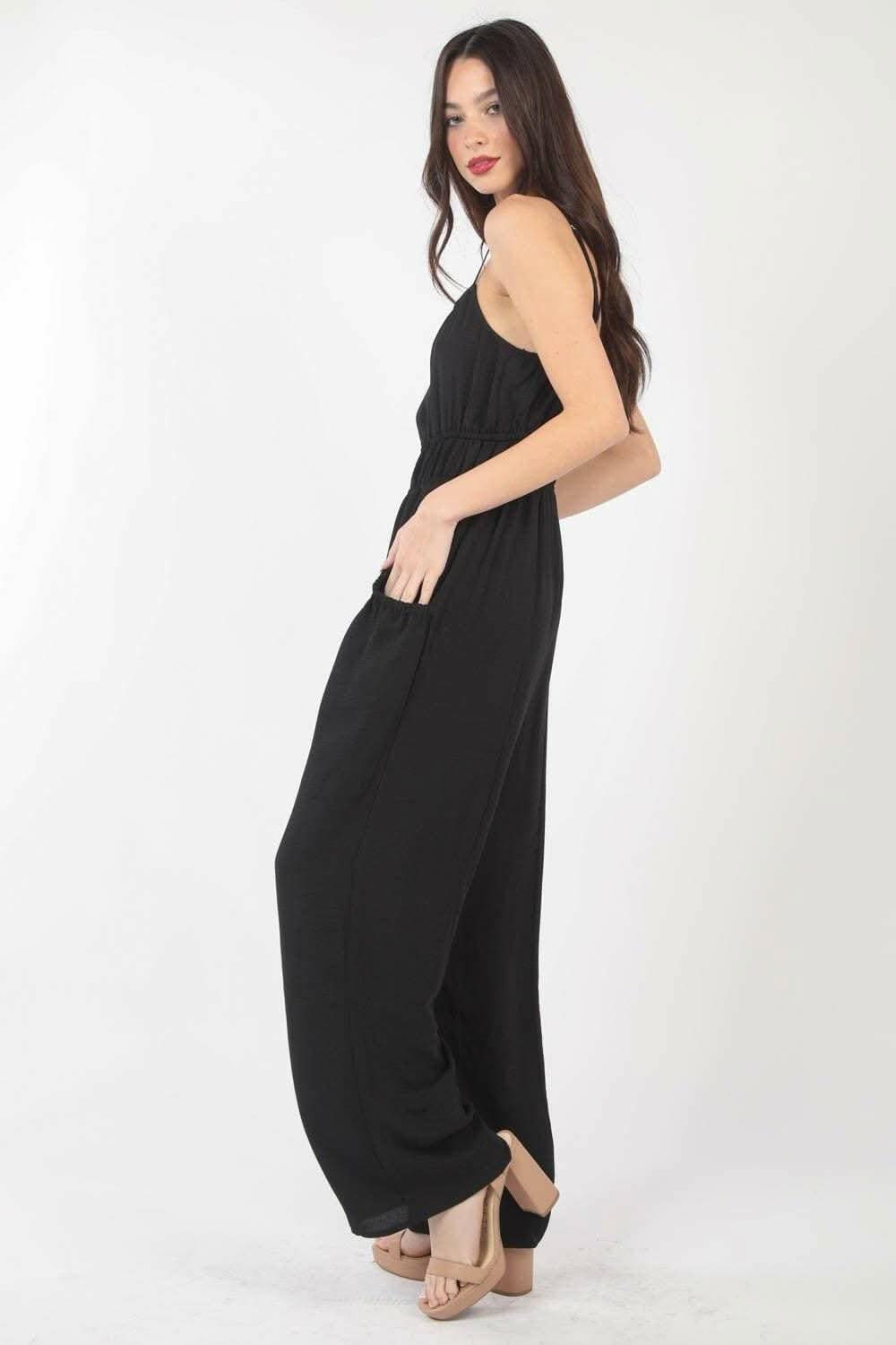 Radiant Sophistication Pintuck Detail Jumpsuit ✨ - Love Salve