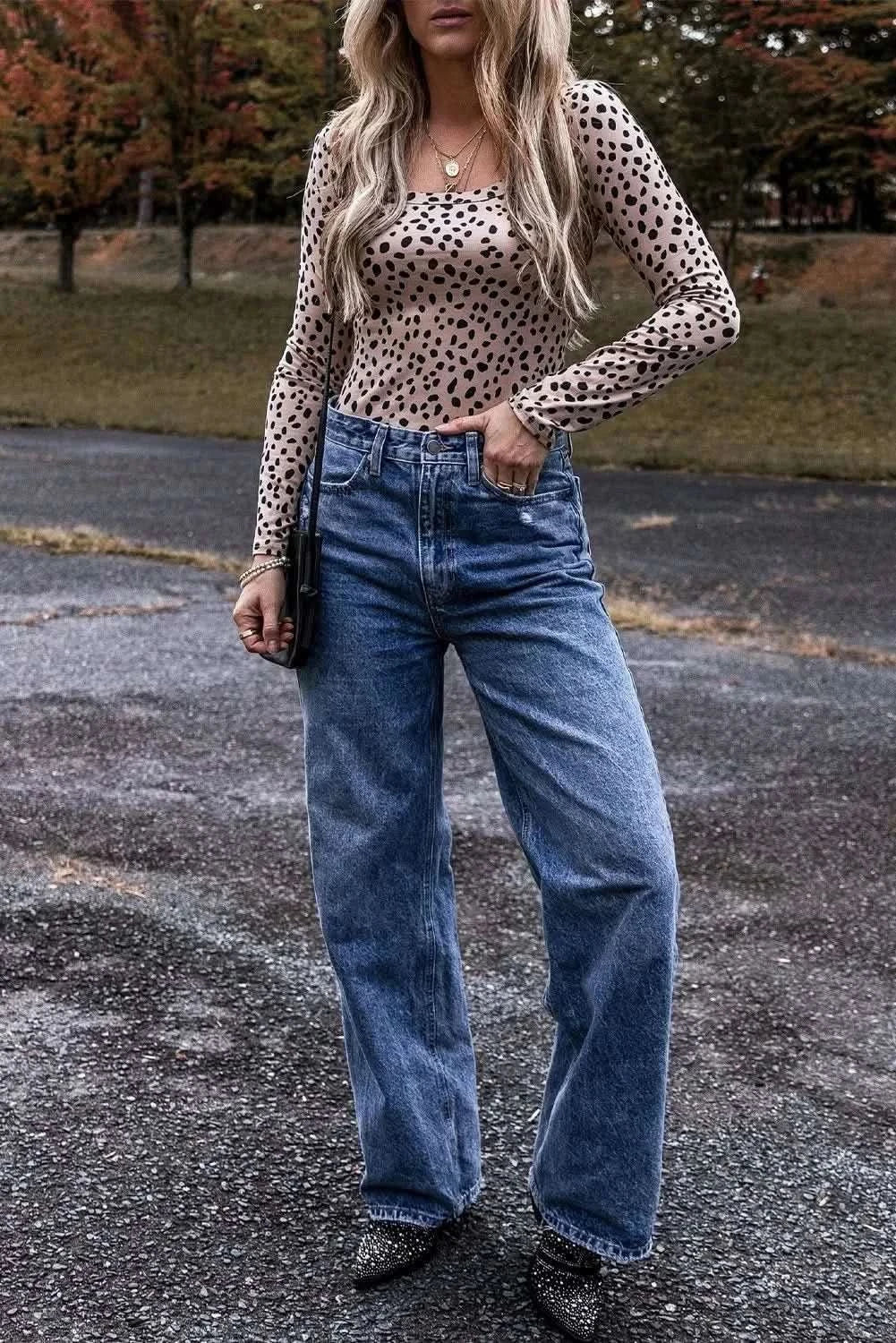 Sassy animal print bodysuit - Love Salve