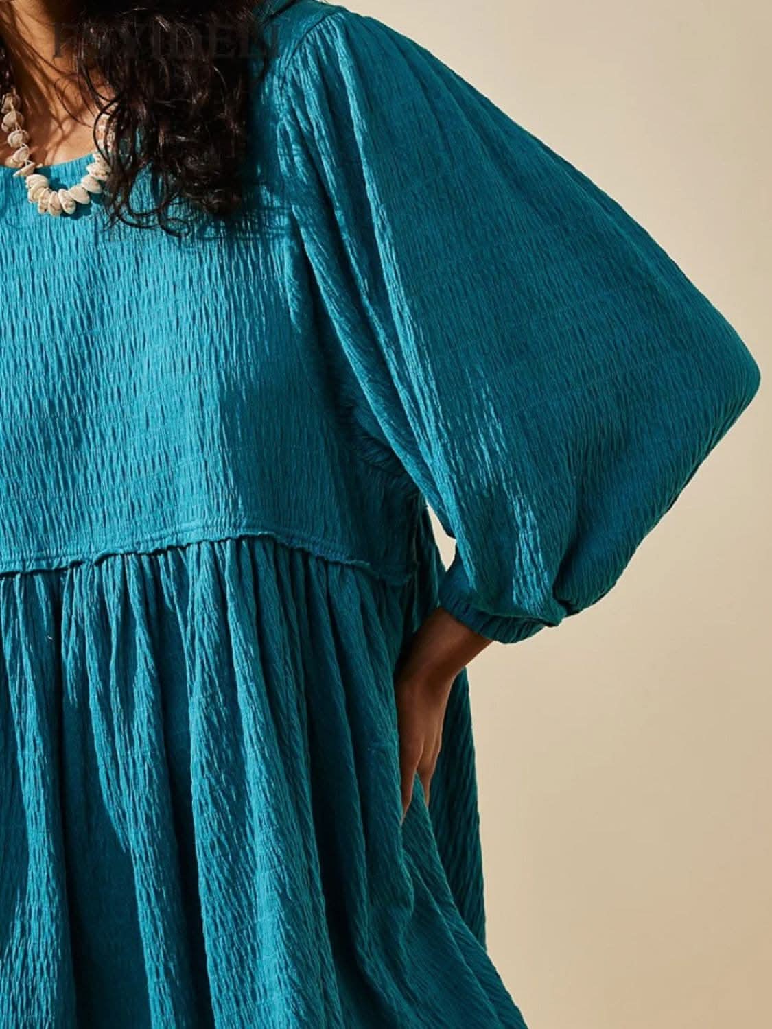Chic Long Sleeve Cutout Mini Dress for Effortless Style - Love Salve