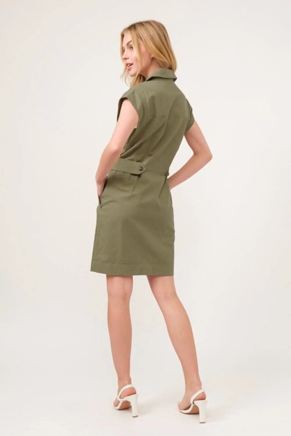 And The Why Button-Up Dress for Effortless Style - Love Salve