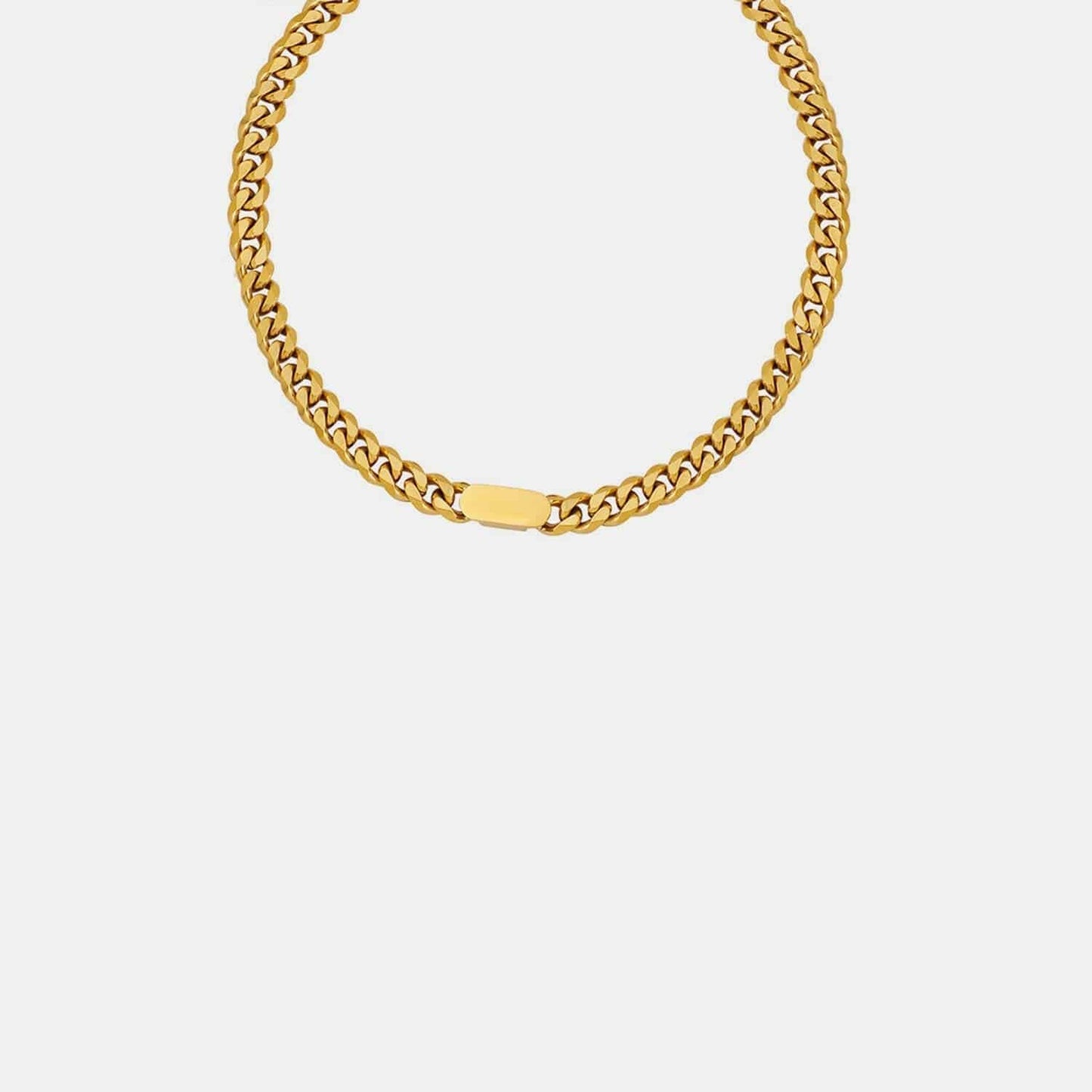 18K Gold-Plated Titanium Steel Chain Necklace with International Flair and Maintenance Tips - Love Salve