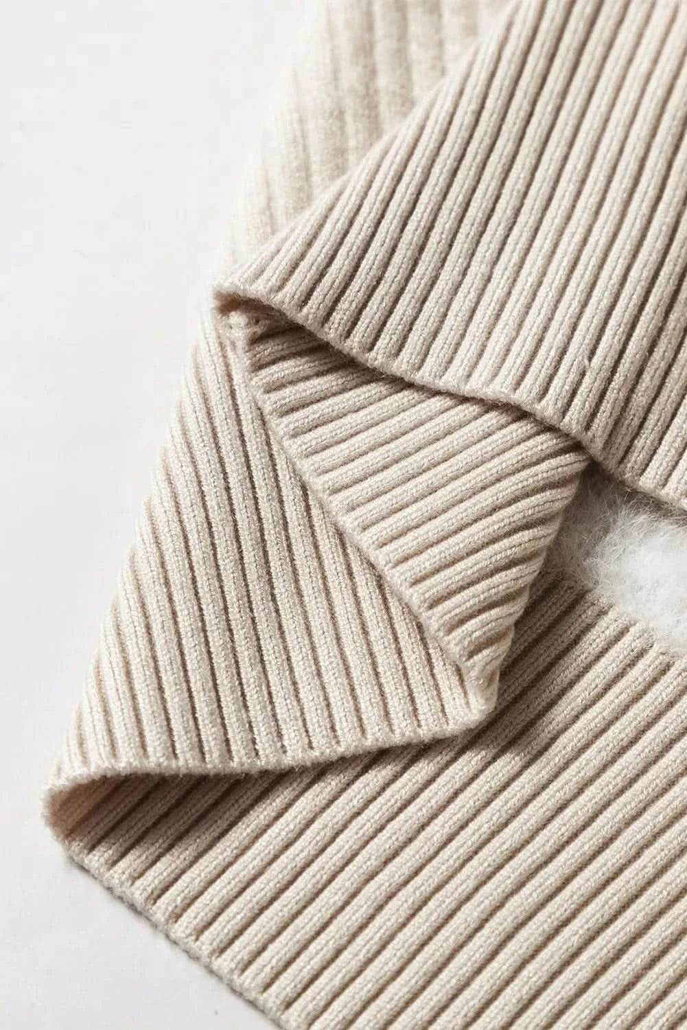 Cozy mock neck long sleeve sweater - Love Salve