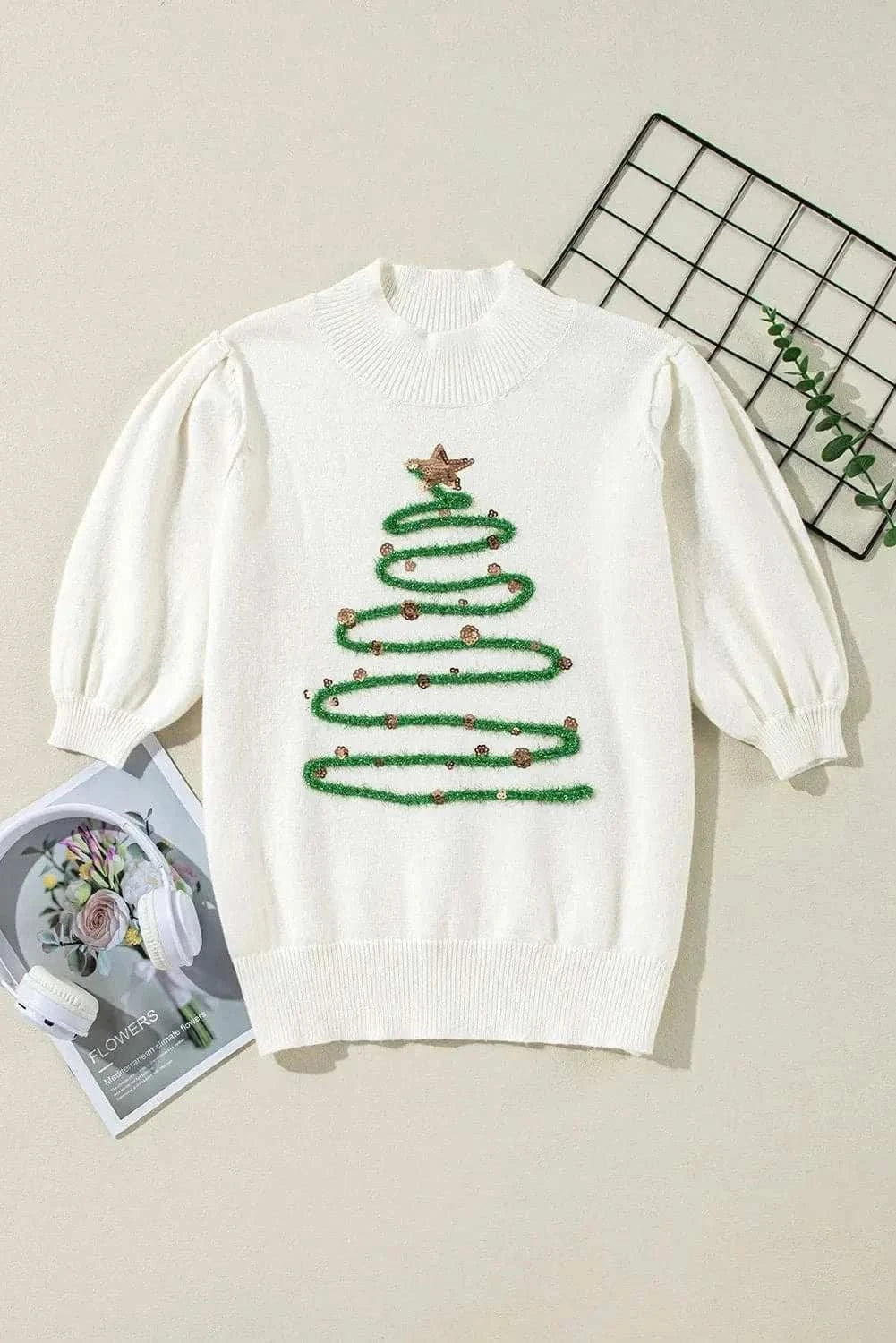 Glittering sequin pullover top - Love Salve