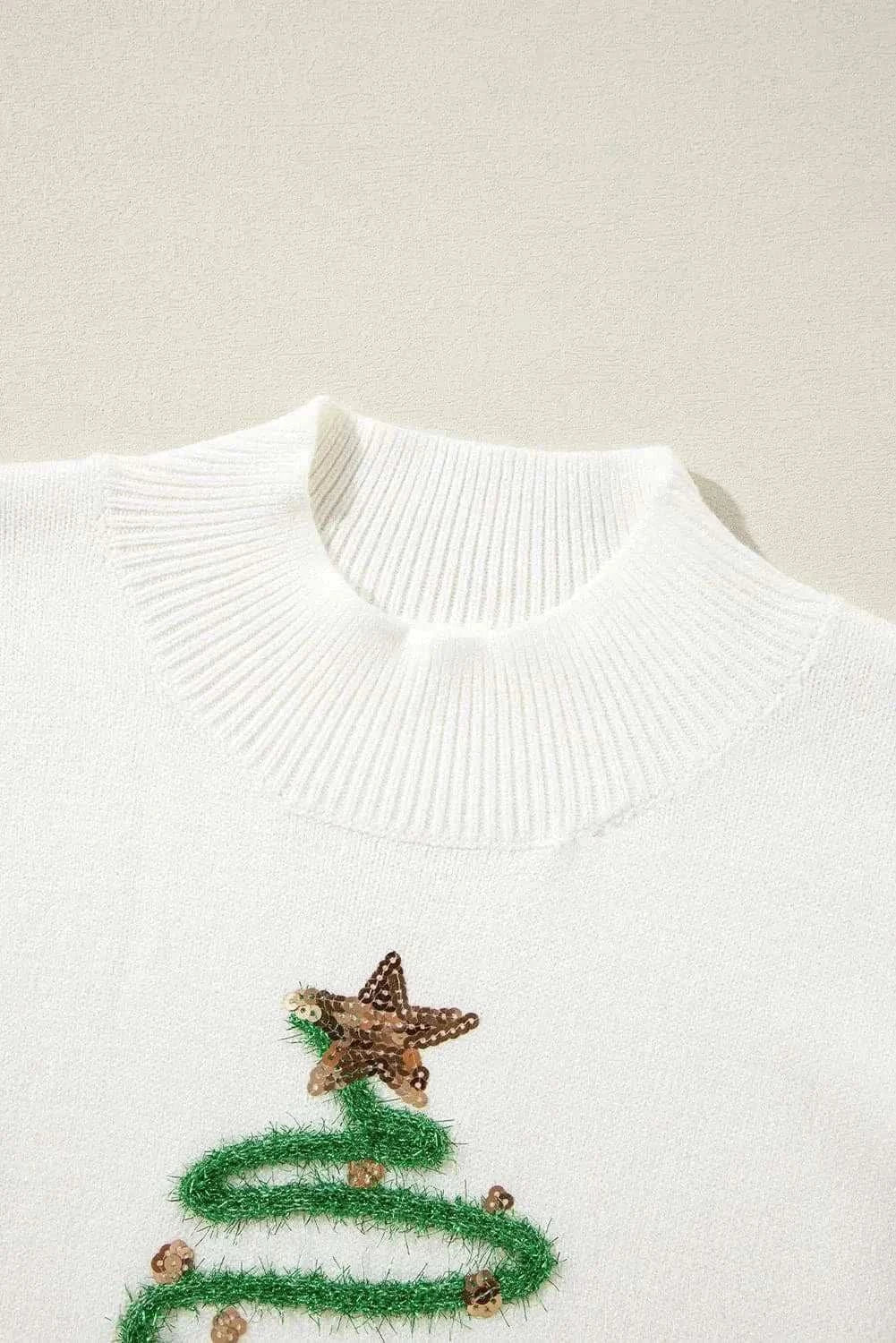 Glittering sequin pullover top - Love Salve