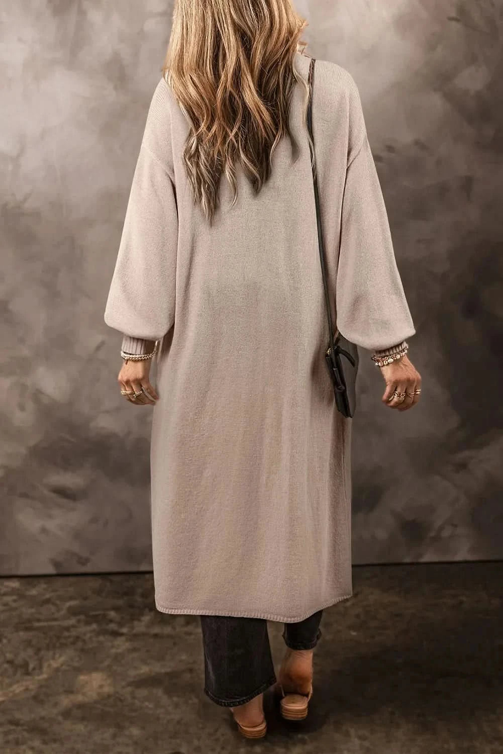 Cozy Long Sleeve Cardigan with Pockets - Love Salve