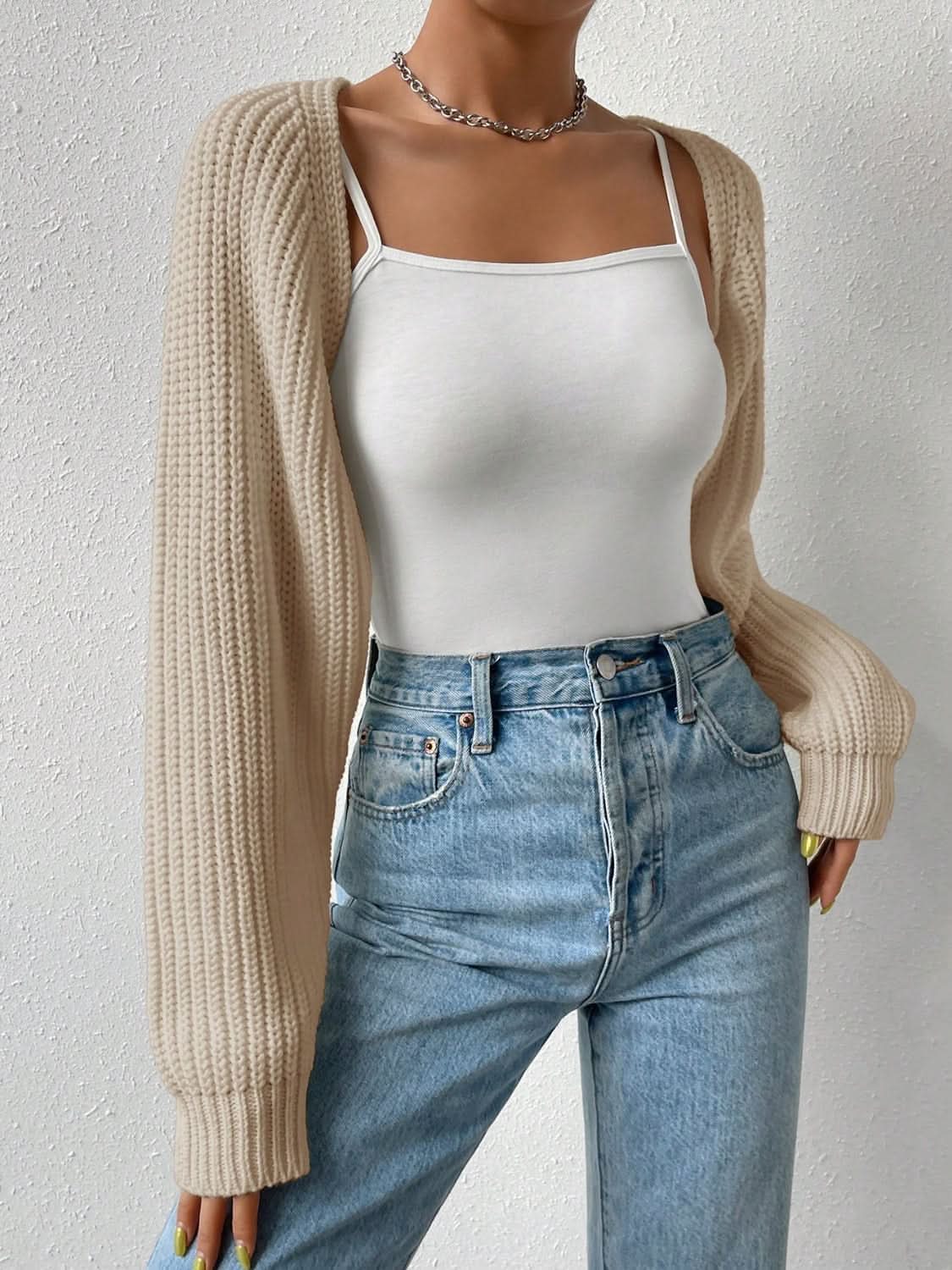 Chic Honey Open Front Cardigan - Love Salve