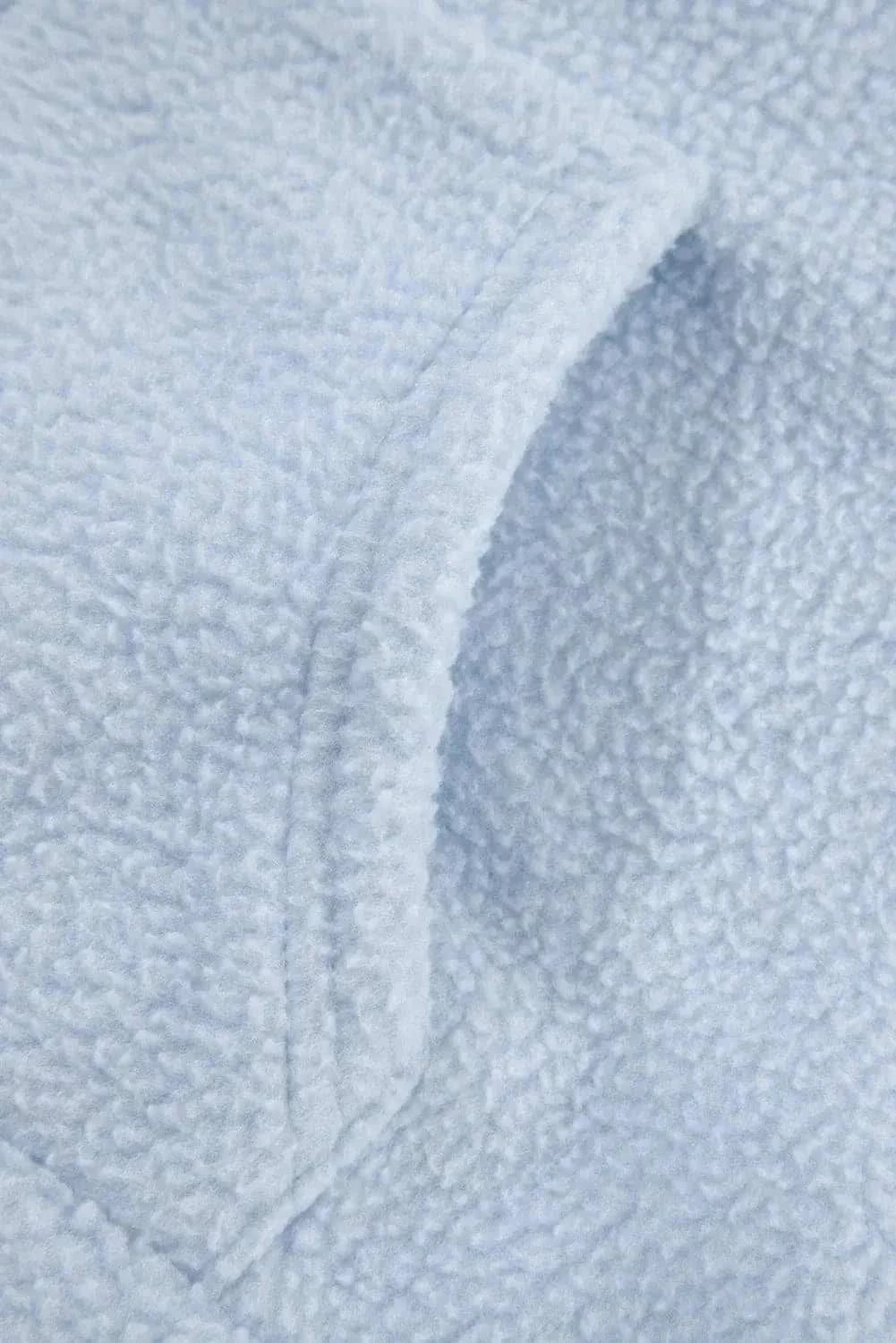 Sheer zip-up hoodie with pockets - Love Salve