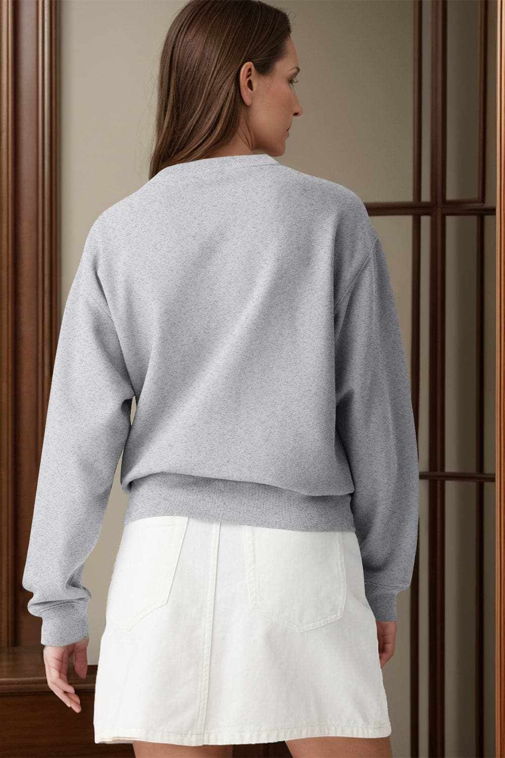 Cozy essentials long sleeve sweatshirt - Love Salve