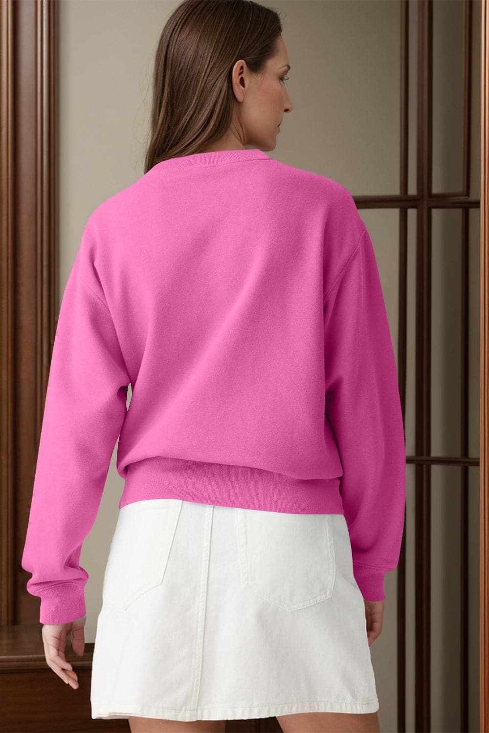 Cozy essentials long sleeve sweatshirt - Love Salve