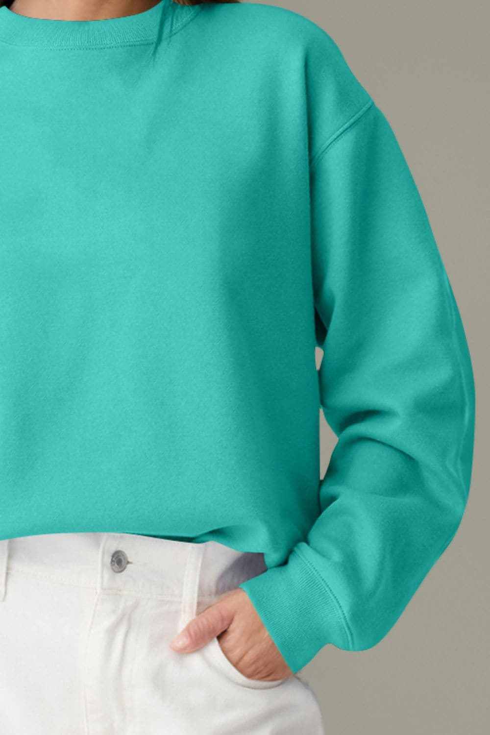Cozy essentials long sleeve sweatshirt - Love Salve