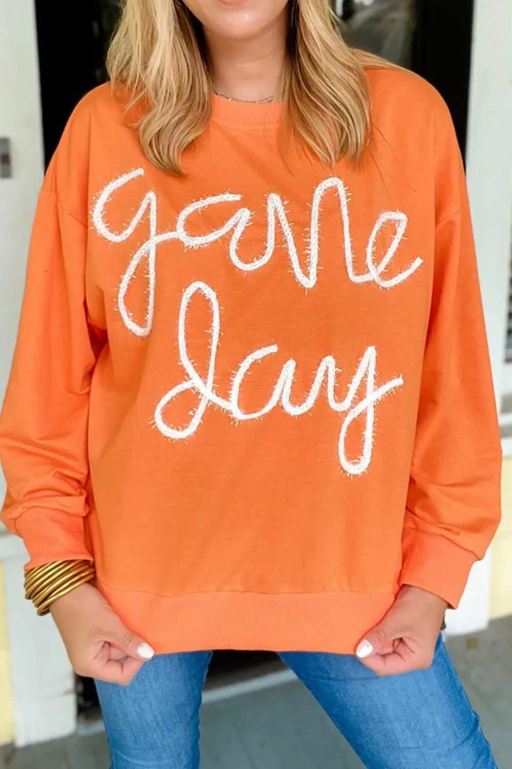 Cozy long sleeve pullover top - Love Salve