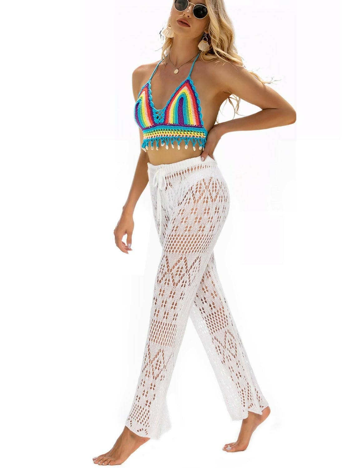 Beach Babe Cutout Swim LeggingsUpgrade Your Beach Look with Beach Babe Cutout Swim Leggings
Cutout Design: Make a bold statement with the unique cutout detailing that adds a touch of flair to Love Salve Beach Babe Cutout Swim Leggingsswimwear