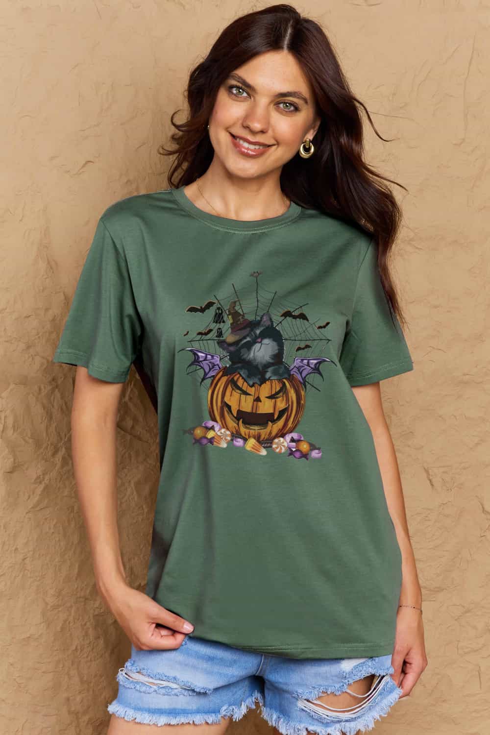 Jack-O'-Lantern Graphic Tee - Love Salve