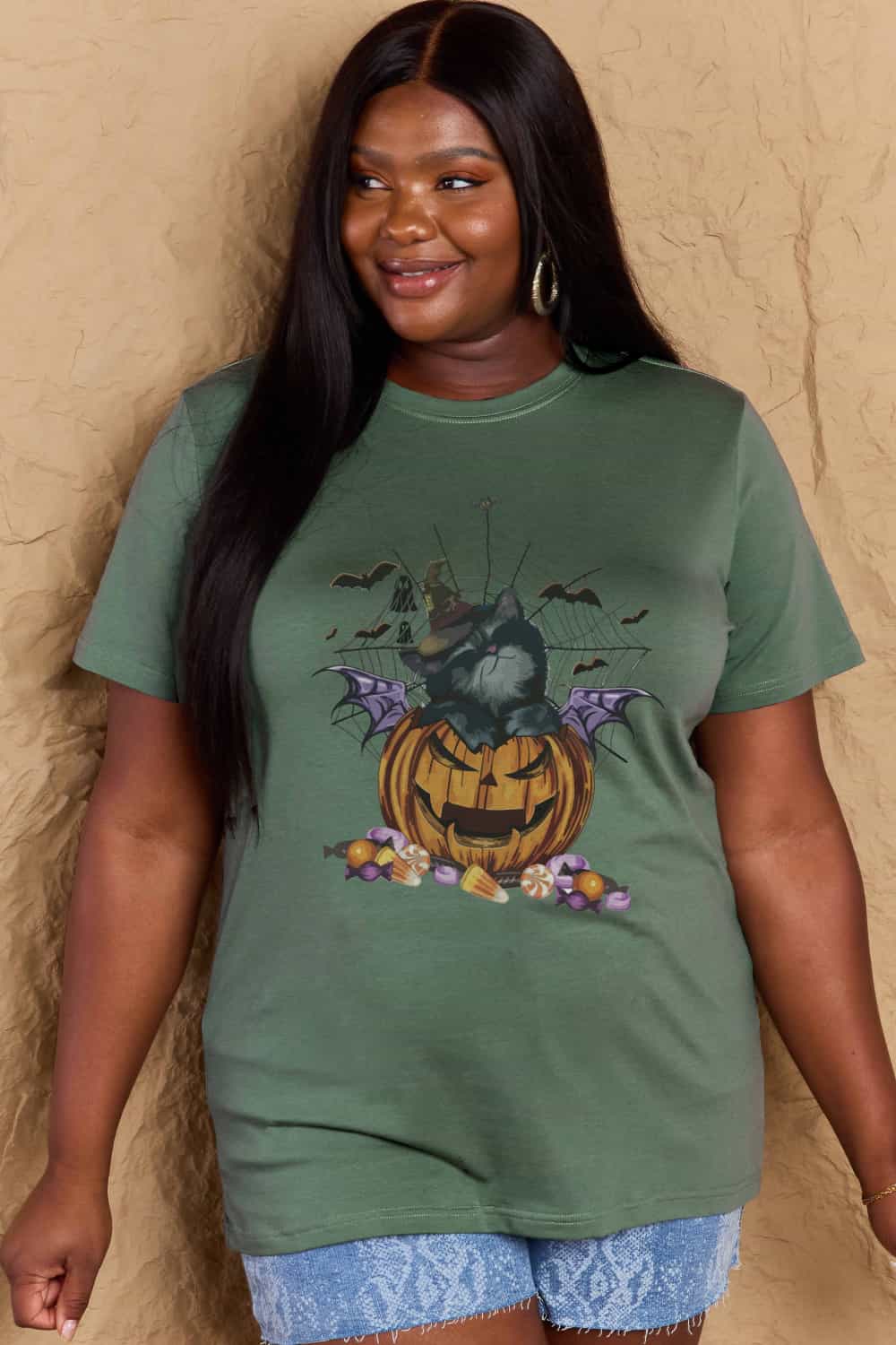 Jack-O'-Lantern Graphic Tee - Love Salve