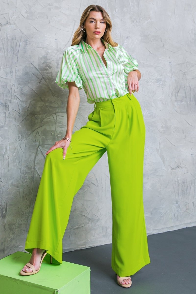 UPSCALE AURA WOVEN PANTS - Love Salve