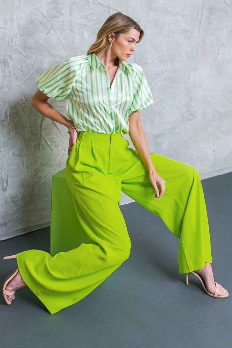 UPSCALE AURA WOVEN PANTS - Love Salve