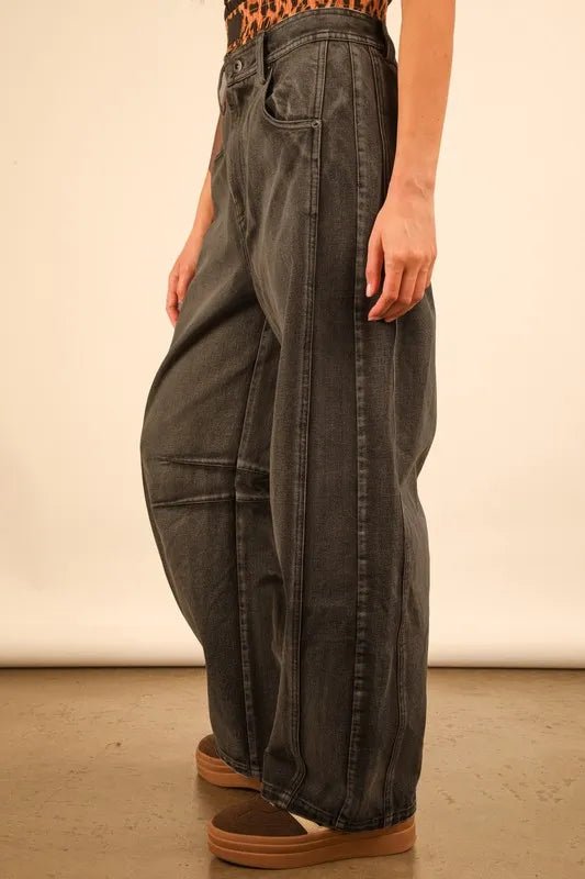 Very J Wide Leg Comfy Jeans for Effortless Style - Love Salve