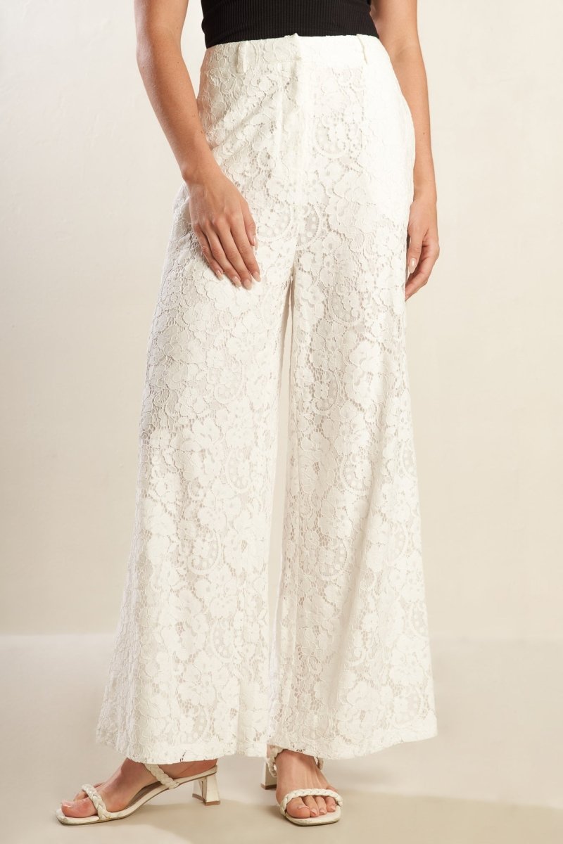 WE TRUST YOU WOVEN LACE PANTS - Love Salve