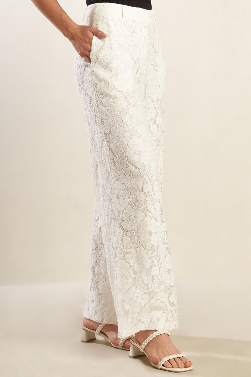 WE TRUST YOU WOVEN LACE PANTS - Love Salve