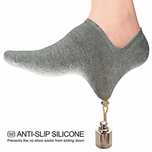 wernies No Show Socks Women Low Socks Non Slip Flat Boat Line 4/8 Pairs - Love Salve