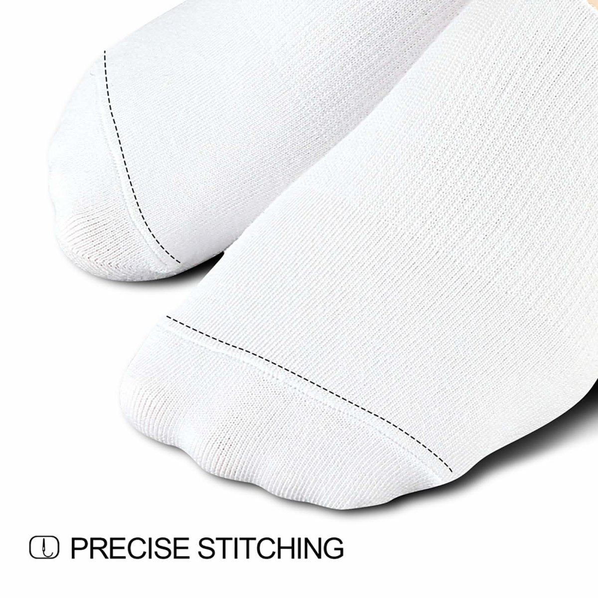 wernies No Show Socks Women Low Socks Non Slip Flat Boat Line 4/8 Pairs - Love Salve