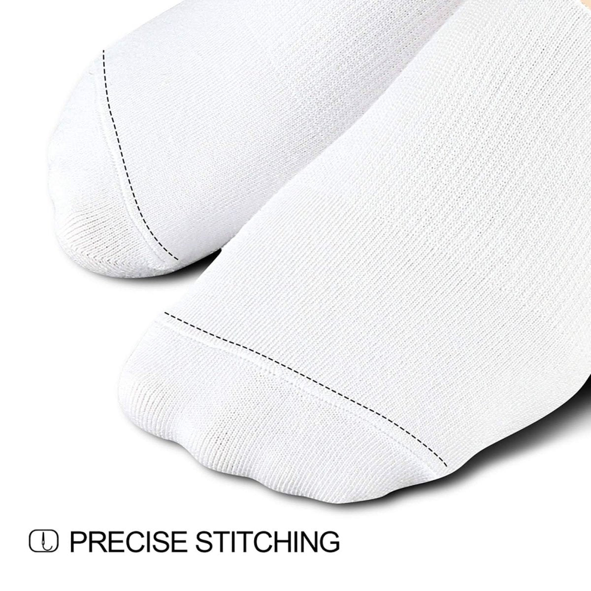 wernies No Show Socks Women Low Socks Non Slip Flat Boat Line 4/8 Pairs - Love Salve