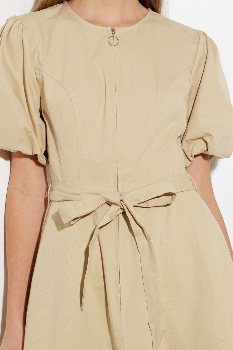 WHAT DO YOU MEAN WOVEN MIDI DRESS - Love Salve