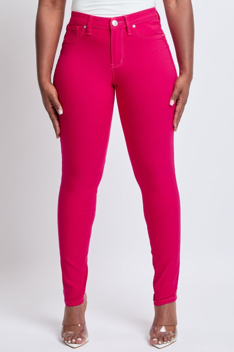 YMI Jeanswear Hyperstretch Mid-Rise Skinny Jeans For Women - Love Salve