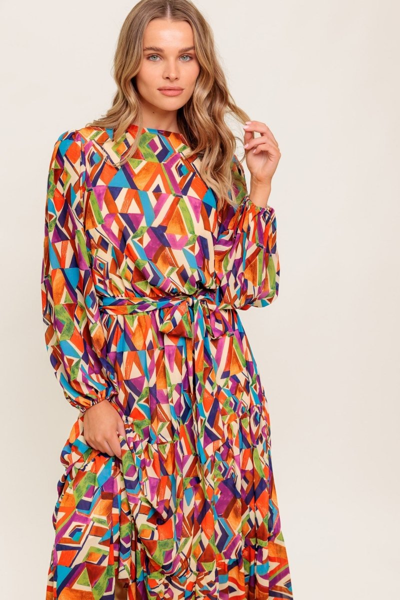 YOUR SWEETIE WOVEN MIDI DRESS - Love Salve