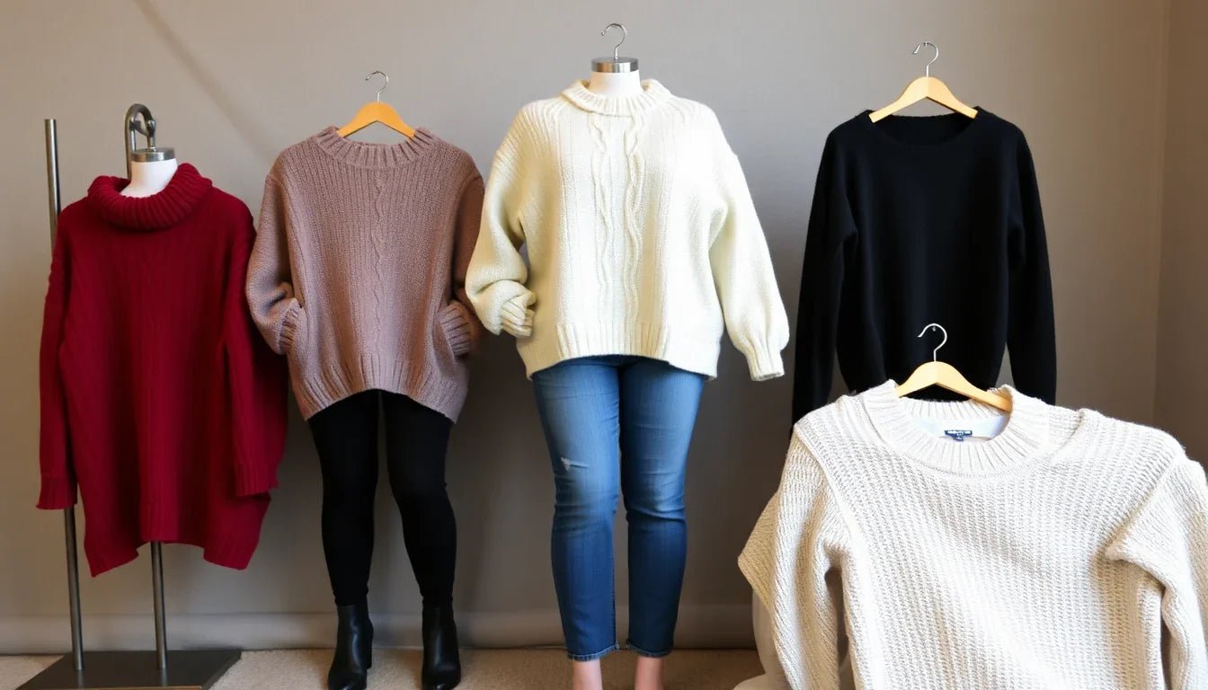 Chic and Cozy: Unveiling 2025's Essential Plus Size Fashion Trends with Flying Tomato's Stylish Sweaters and Trendy Layering Pieces - Love Salve