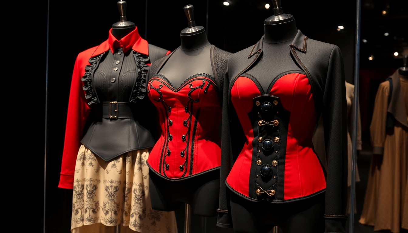 Chic Layering for Plus Size Women: Embrace Flying Tomato Styles with Cozy Red and Black Corsets and Statement Cardigans in 2025 - Love Salve