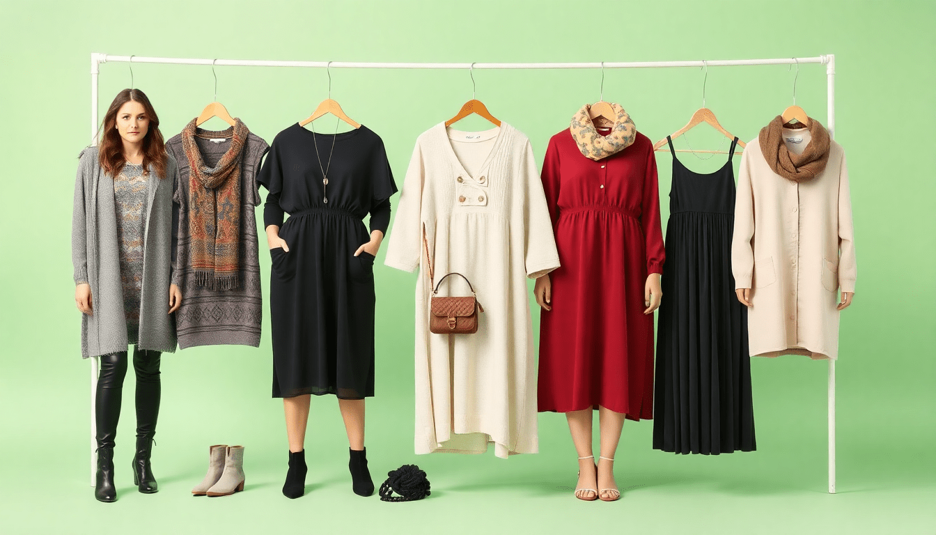 Curvy Confidence: Unlock 2025's Must-Have Plus Size Fashion Trends with Flying Tomato's Chic Dresses and Cozy Accessories - Love Salve
