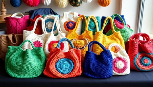 10 Trendy Crochet Handbag Patterns: Easy-to-Make Styles for Fashion-Forward Crafters