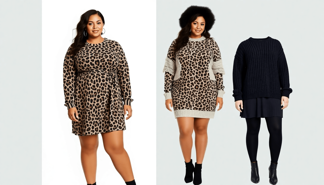 Embrace Your Bold Style: Trendy Plus Size Fashion from Flying Tomato to Chic Leopard Mini Dresses and Cozy Sweaters for 2025 - Love Salve