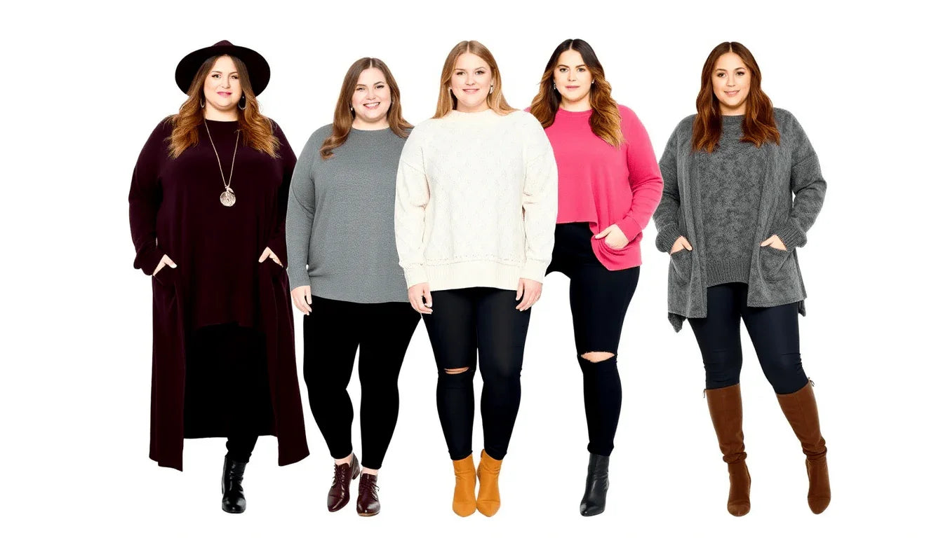 Fabulous Winter Fashion: Embrace Plus Size Styles from Flying Tomato to Trendy Babydoll Tops and Cozy Sweatshirts in 2025 - Love Salve