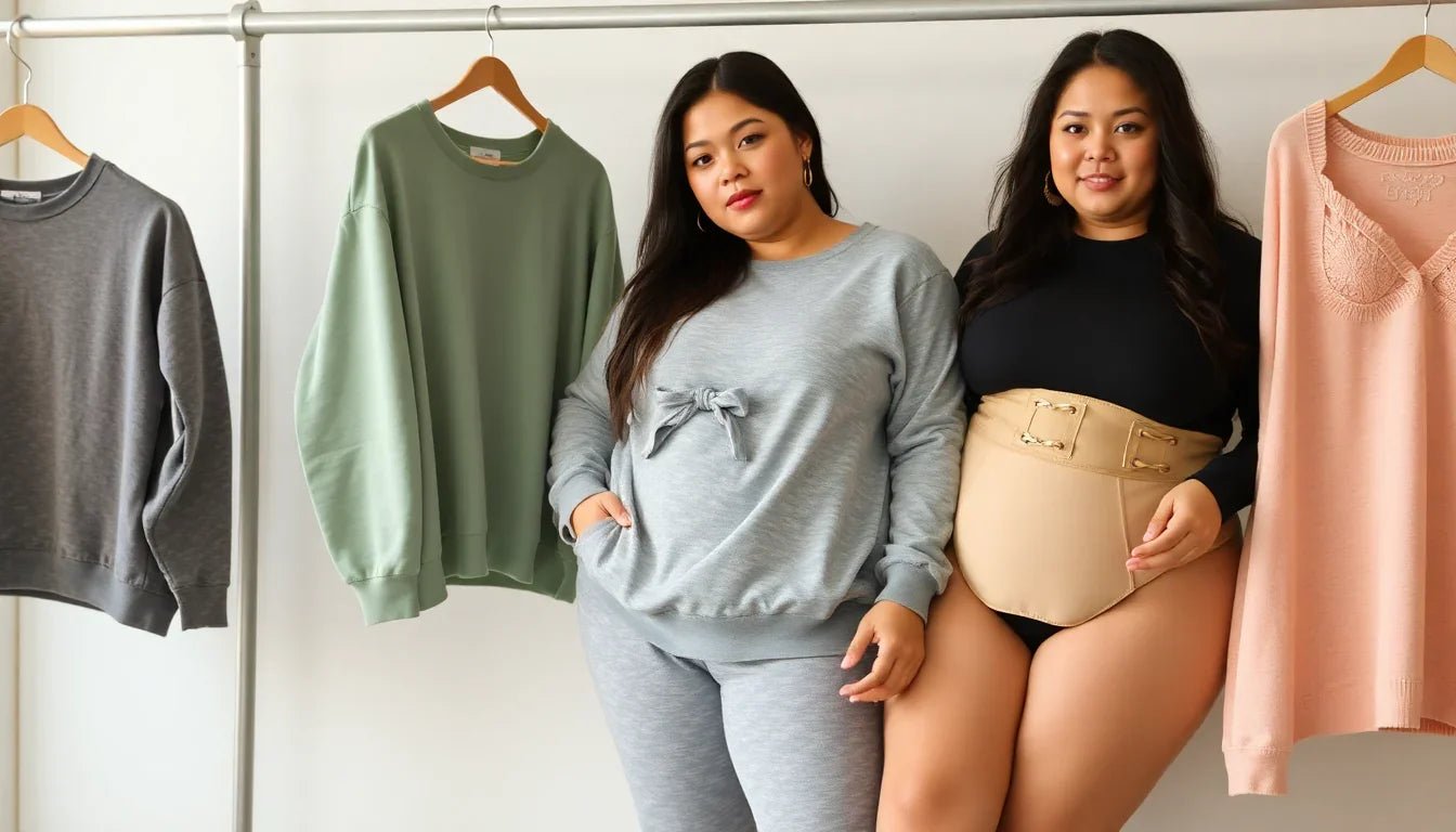 Stylish and Warm: Discover the Latest Plus Size Essentials from Flying Tomato to Cozy Sweatshirts and Trendy Garter Belts for 2025 - Love Salve