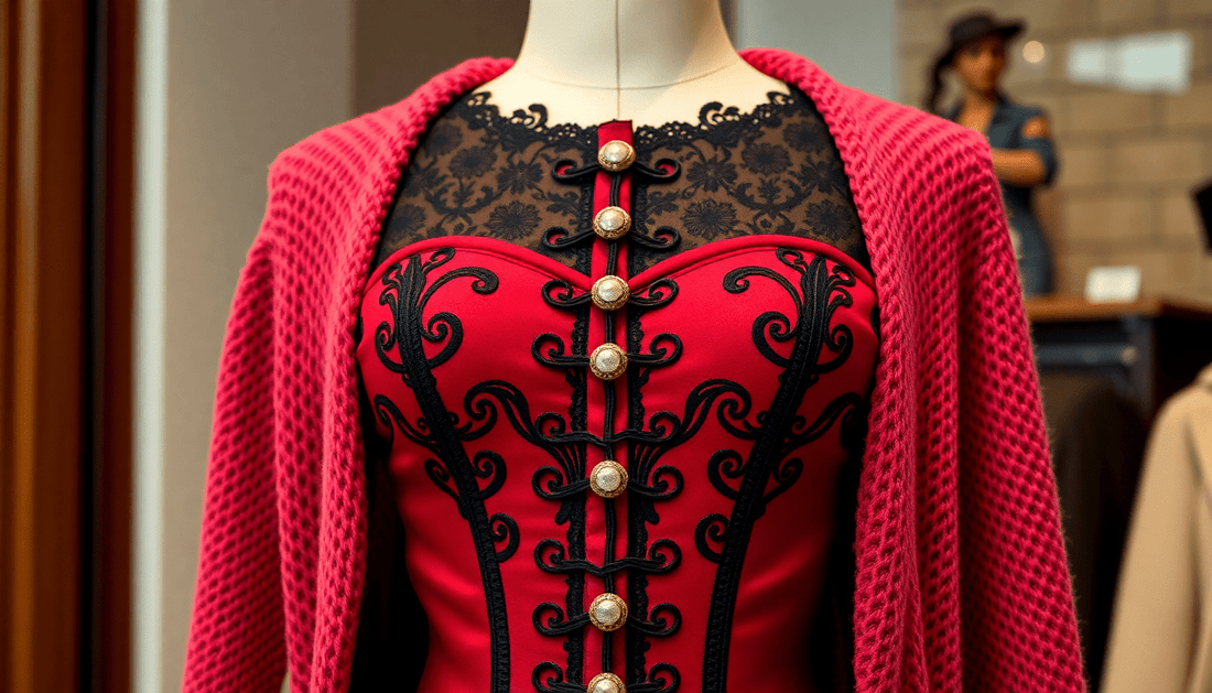 Stylish Holiday Looks: Embrace the Festive Season with Flying Tomato's Plus Size Red and Black Corsets and Cozy Cardigans - Love Salve