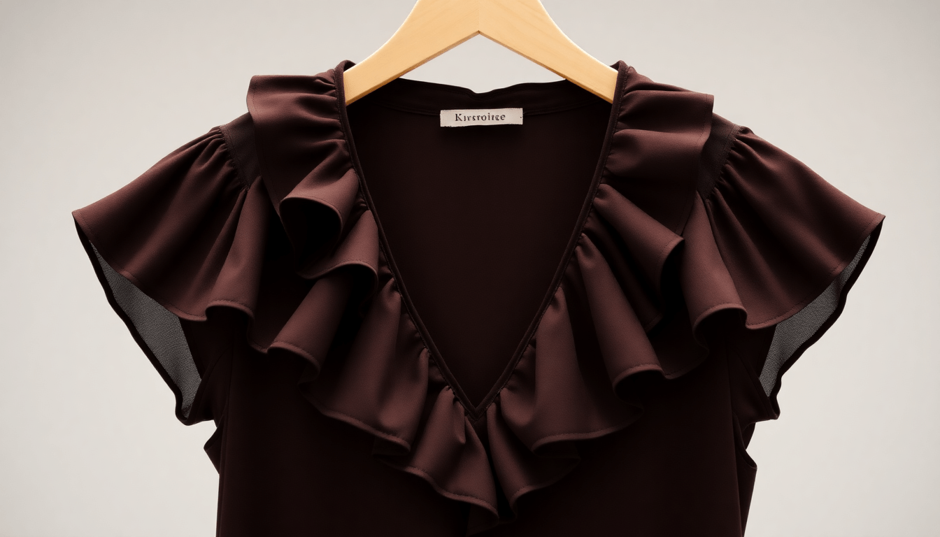 Stylish V Neck Ruffle Top: How to Elevate Your Wardrobe This Season - Love Salve