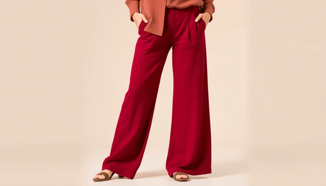The Ultimate Guide to Styling Burgundy Wide Leg Pants for Every Occasion - Love Salve