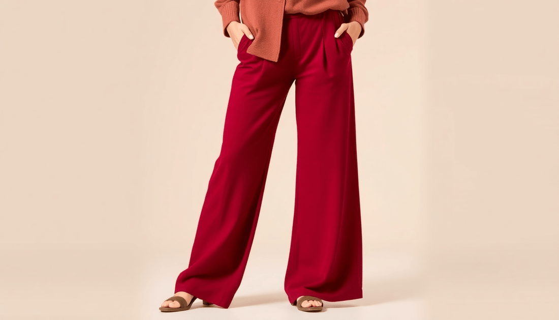 The Ultimate Guide to Styling Burgundy Wide Leg Pants for Every Occasion - Love Salve 