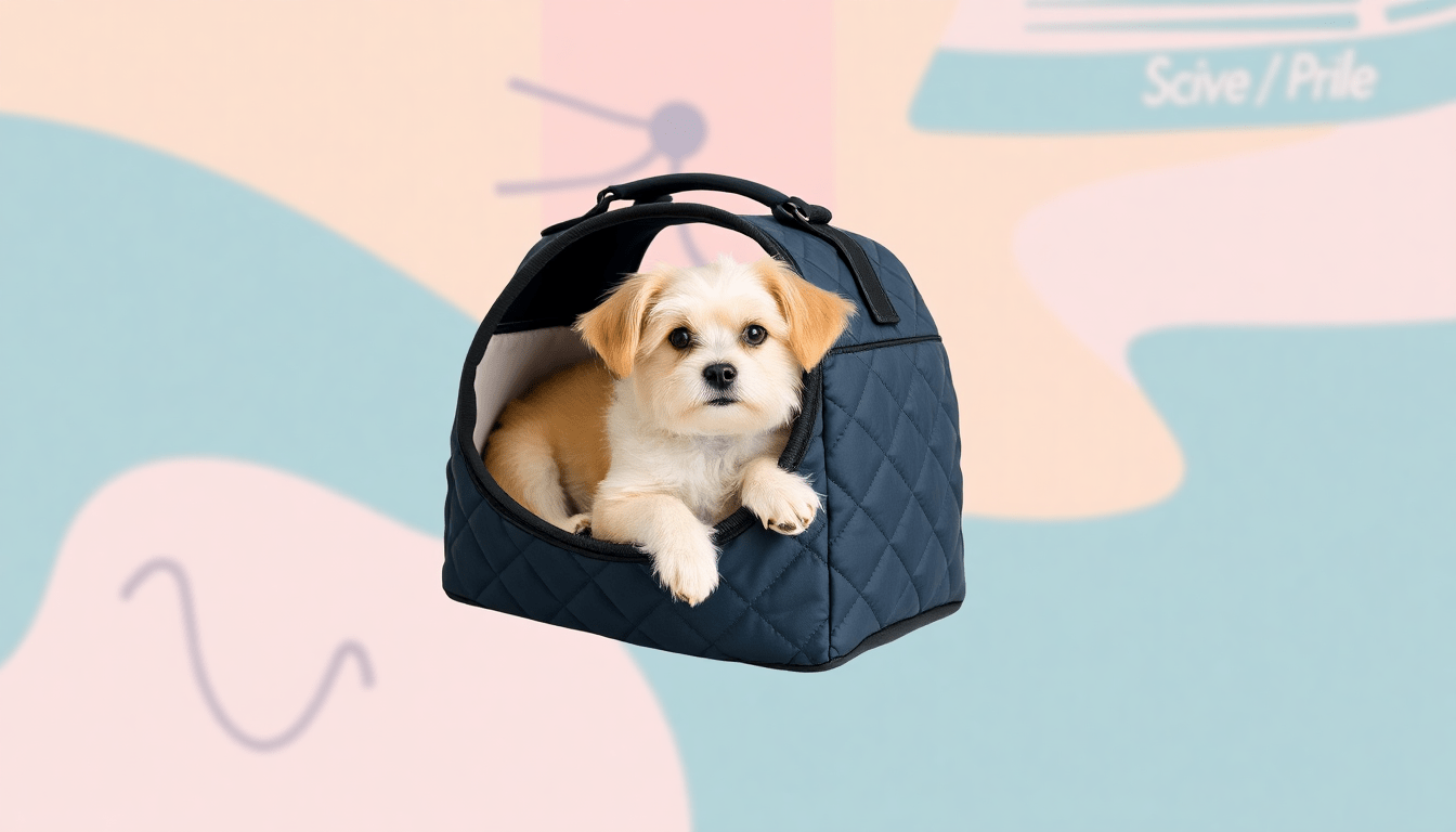 Travel in Style: The Ultimate Guide to the MG Collection 2 Tone Quilted Pet Carrier for Dogs and Cats - Love Salve