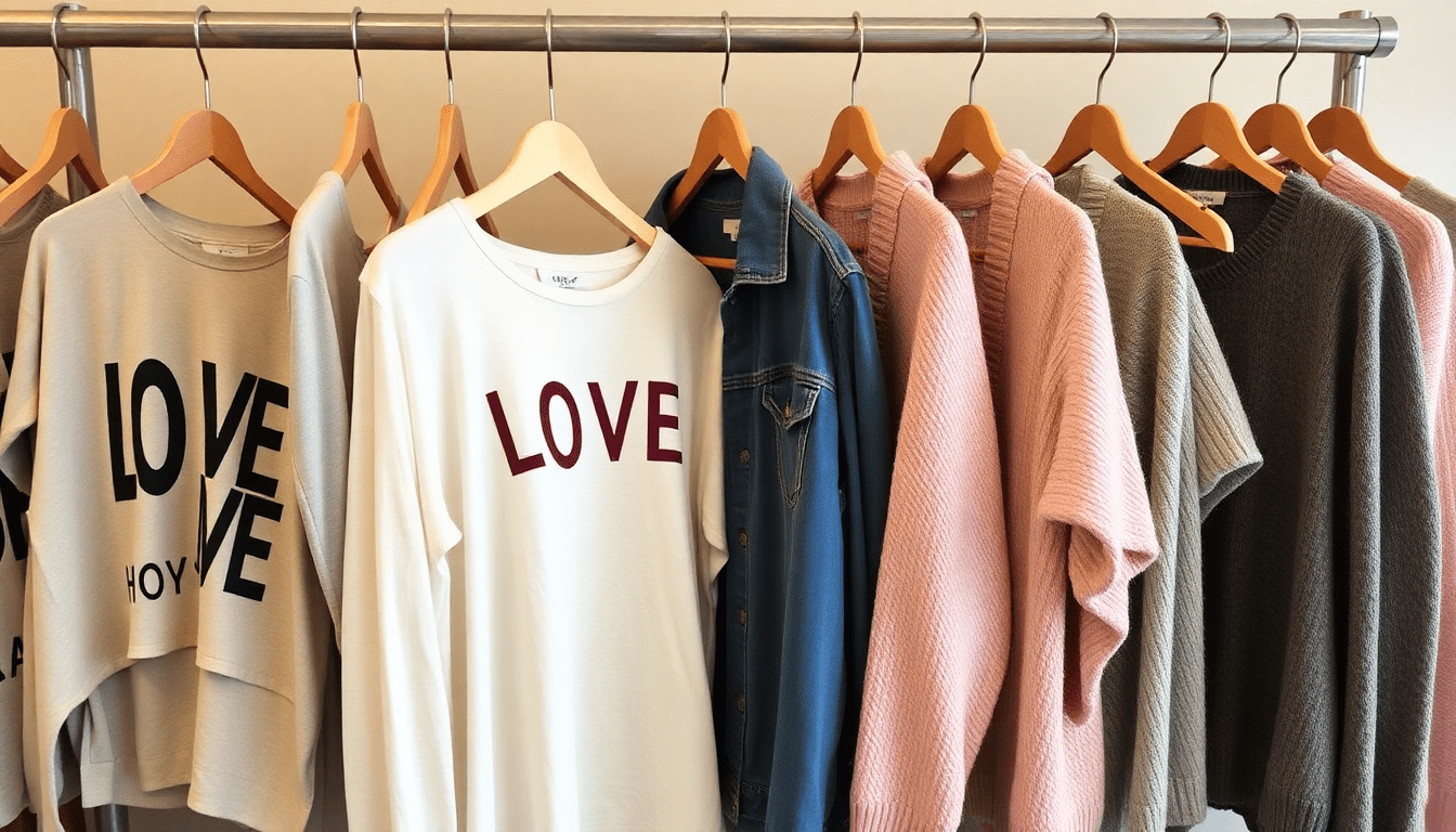 Trendy Plus Size Fashion: Must-Have Love Print Tops, Distressed Jackets, and Cozy Cardigans for Every Occasion - Love Salve