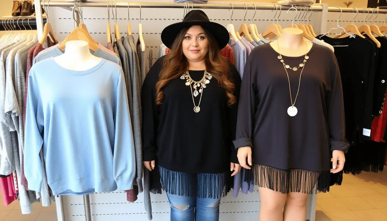 Trendy Plus Size Style Guide 2025: From Flying Tomato's Chic Babydoll Tops to Cozy Sweatshirts and Statement Pieces - Love Salve