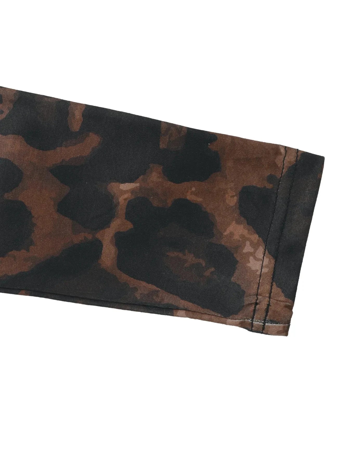 Leopard Round Neck Top and Skirt Set Coco’s Tee Boutique