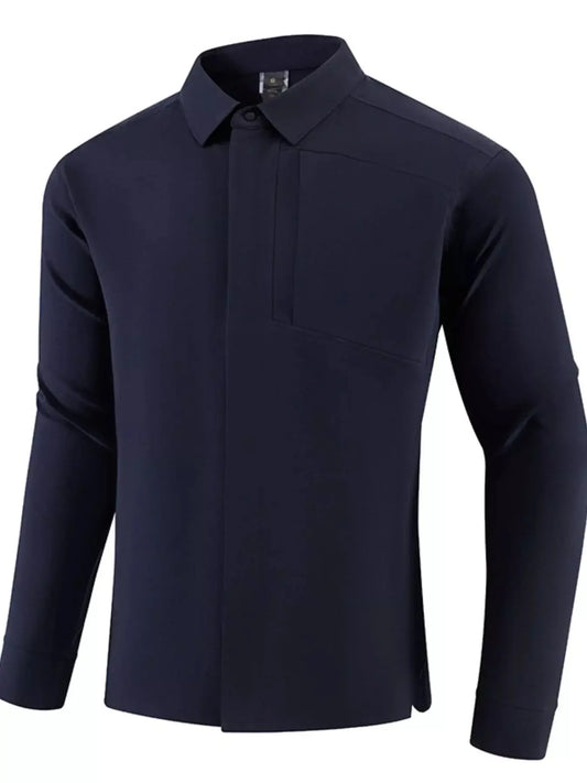 Men's Plus Size Slim Fit Long Sleeve Windbreaker Jacket Simply Love