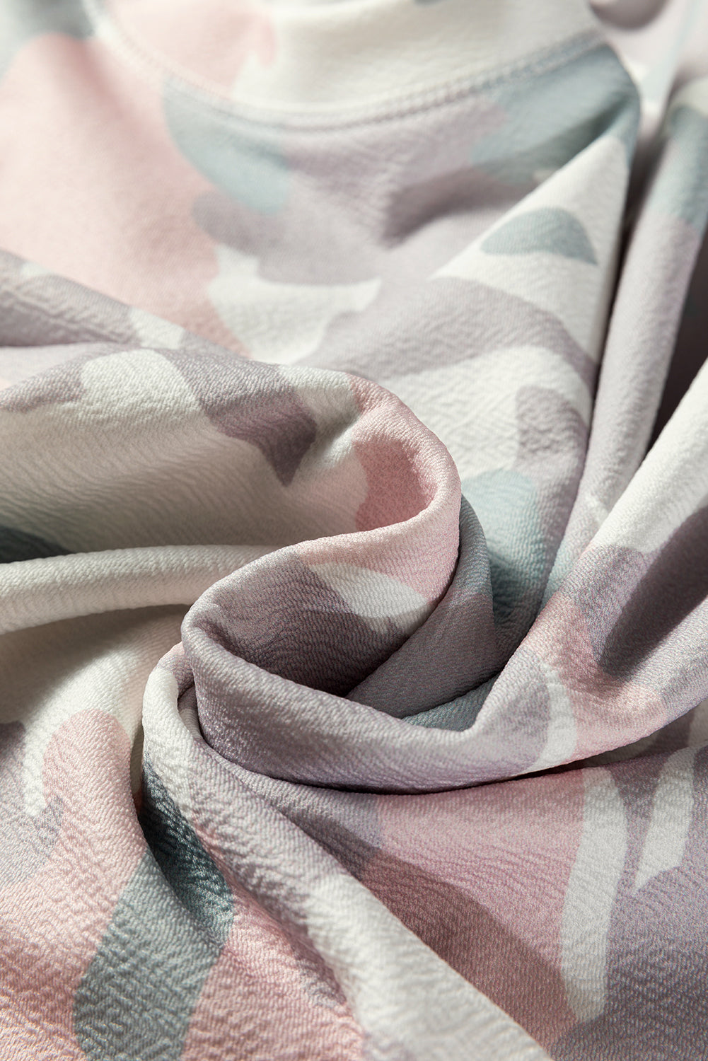 Green Plus Size Camouflage Print Drop Shoulder Pullover Dear-Lover Dropshipping