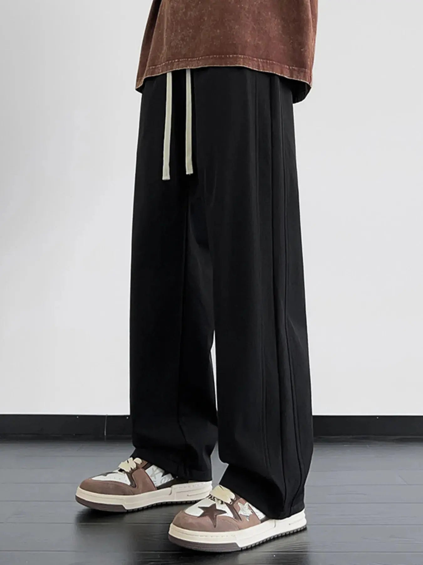 Men's Plus Size Loose Fit Drawstring Pants Simply Love