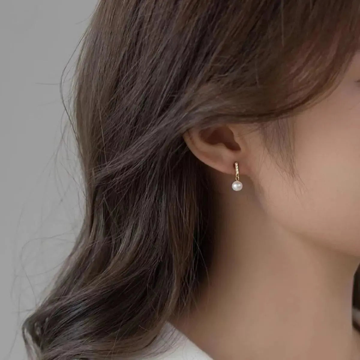 Pearl Drop Earrings Simply Love